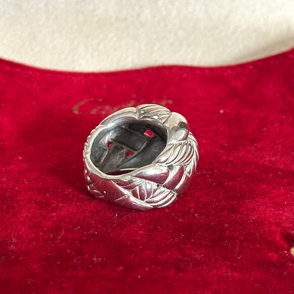 David Yurman Belmont Curb Ring – Sterling Silver, Size 7 Discontinued Rare Model - Picture 6 of 8